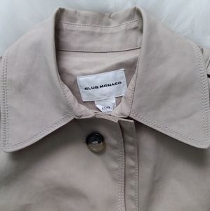 CLUB MONACO Khakhi Trench